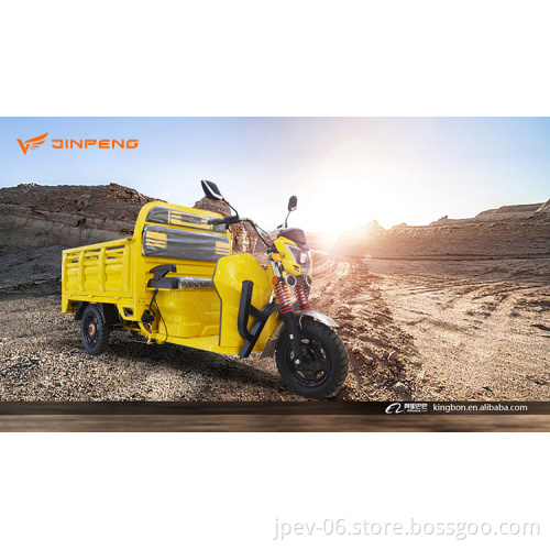 Jinpeng a bassa velocità Big Pothow Electric Triciccle Electrique per carico